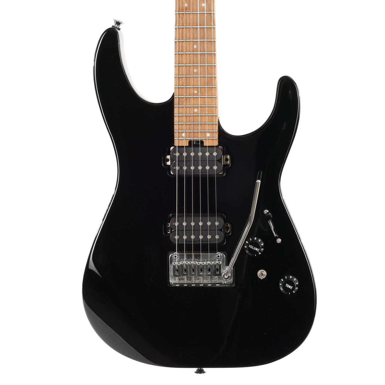 Second Hand Charvel Pro Mod DK24 HH in Gloss Black - Andertons